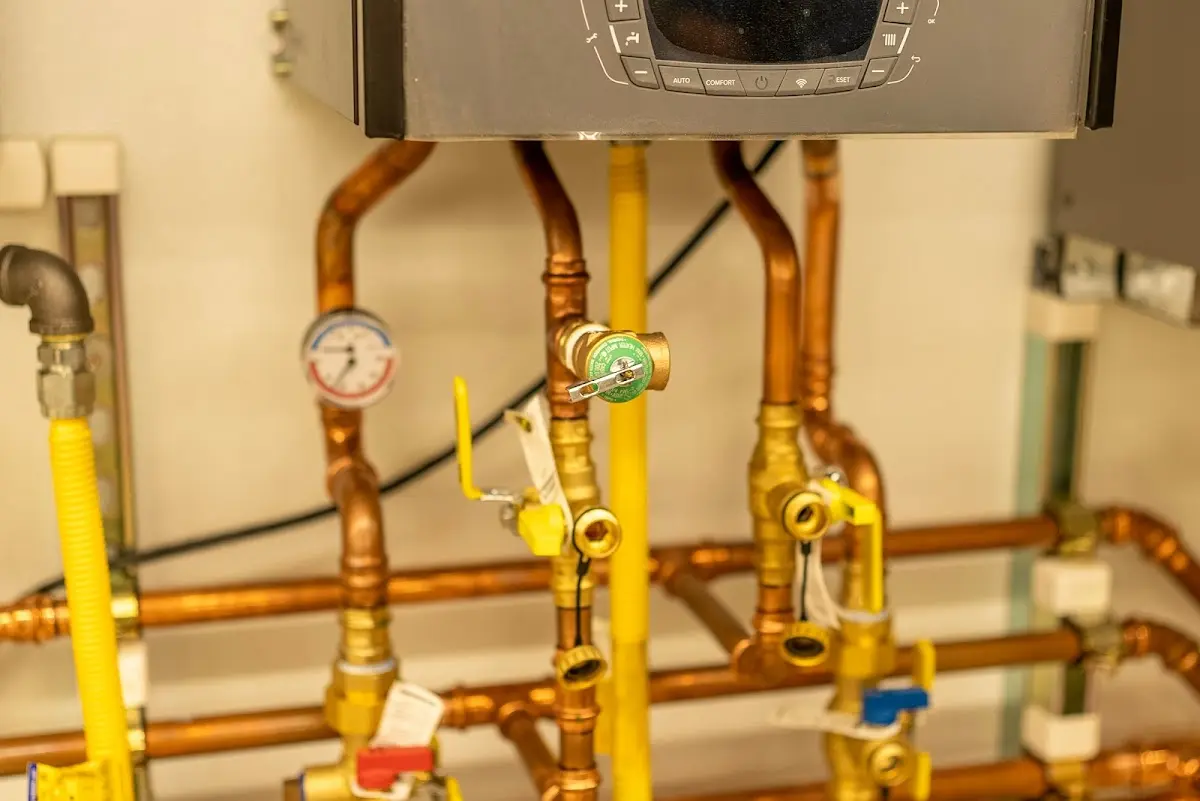 Licensed technician providing Water Heater Installation for a homeowner in Rosedale